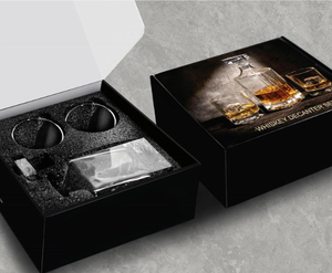 Envases para Licores, Botella Única de Lujo con Tapa Personalizada y Pulverizador para Botellas de Vino y Whisky, Cajas de Empaque - Product Image 3