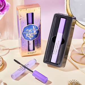 Logo personalizzato senza sbavature impermeabile occhi a base di erbe in fibra nera per Mascara ad asciugatura rapida e densa <span class=keywords><strong>allungamento</strong></span> arricciacapelli <span class=keywords><strong>crema</strong></span> per il trucco degli occhi - Product Image 6