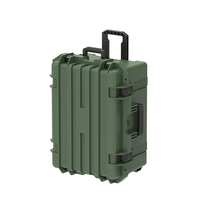 Boîte de transport robuste en plastique, étanche IP67, antichoc, grande capacité, valise vide pour équipement, outils, protection et stockage sécurisé