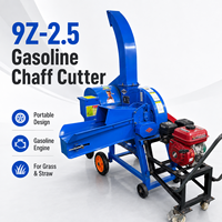 Machine à couper la paille pour usage agricole, équipement de coupe de fourrage à moteur à essence