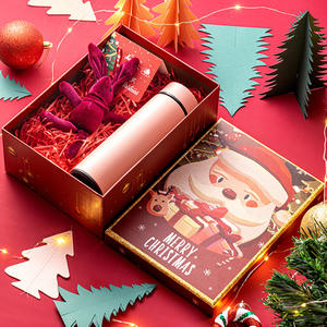 Boîte en papier rigide artisanale sur mesure, diverses spécifications, emballage cadeau pour Noël, pour haut-parleurs, foulards, thermos - Product Image 4