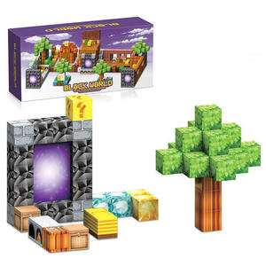 100 Piezas, Gran Venta, Bloques Magnéticos <span class=keywords><strong>de</strong></span> Construcción My World <span class=keywords><strong>de</strong></span> <span class=keywords><strong>2</strong></span>.5cm, Juguete <span class=keywords><strong>de</strong></span> Rompecabezas, Cubos Magnéticos para Niños - Product Image 5