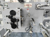 Imprimante d'étiquettes flexographique automatique de table UGS20, 2 couleurs, petite et mini, machine d'impression flexographique satinée, prix