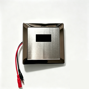 Accessoires de toilettes automatiques écologiques à économie d'eau, sans contact, dissimulés, avec capteur et transformateur (en métal) - Product Image 1