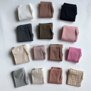 <span class=keywords><strong>Leggings</strong></span> per neonato e ragazza pantaloni autunnali per bebè tinta unita comodi capispalla pantaloni per bambini <span class=keywords><strong>leggings</strong></span> elastici per bambini alla moda - Product Image 2