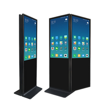 ZDHQ Panel LCD de 43 Pulgadas 4K de Alta Definición, Pantalla Táctil Digital, Cartel Digital con Sistema Android WiFi para Tiendas Minoristas y CMS
