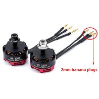 Moteur brushless RS2205 2300KV CW CCW 3-4S pour drone de course FPV QAV250 X210 RC Quadcopter, moteur outrunner haute vitesse