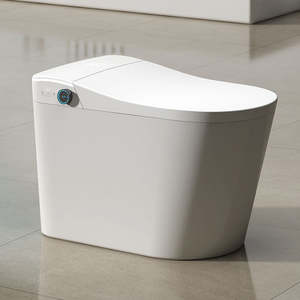 Toilette intelligente : désodorisant intégré, unité intégrée automatique avec réservoir instantané, chasse d'eau par siphon - Product Image 2
