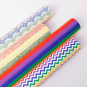 Serie de arcoíris de cumpleaños de alta calidad, venta al por mayor, rollos de papel de embalaje, rollo de papel artesanal superior - Product Image 1