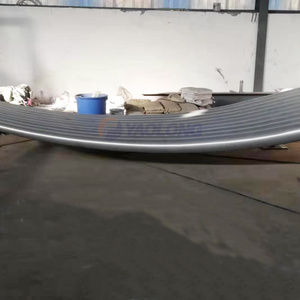 Personalizado 8 metros de altura único braço curvo polo de luz para venda