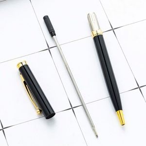 1.0Mm Custom Logo Twist-Action Metal Corporate Advertising Gift Promotional Office Stationery Writing Ballpoint <b>Pen</b> - Product Image 4