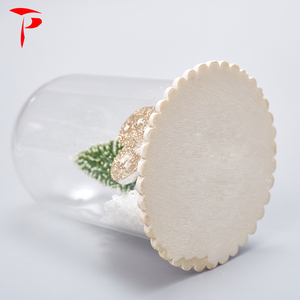 Terrarium En dôme en verre à l'intérieur de la boule de verre transparente décoration d'arbre de Noel Bocar dans le verre scellé - Product Image 4