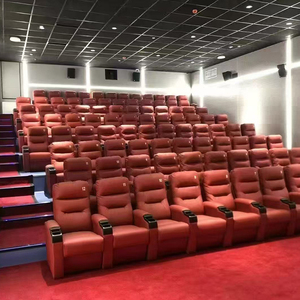 Fabricante produce asientos modernos para cine con portavasos, sofás de cine, muebles de cuero para teatro, asientos para salas de conciertos. - Product Image 2