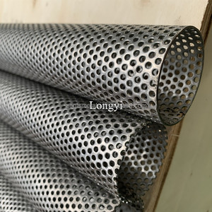 63mm çapı 1.5mm delik 304 paslanmaz çelik delikli boru - Product Image 5