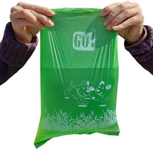 Bolsas para excremento de perros de tamaño universal, modelos 2025, material EPI HDPE sostenible, PAWS TAILS, alta tasa de aglomeración, en stock - Product Image 1