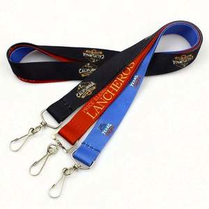 Wholesale Customized Event Lanyard with Sublimation Flags and Silk Screen Printing Logo Printed - Product Image 4