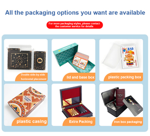 Juego de Cartas de Póker Clásicas con Diseño de Logotipo Personalizado Impreso en Blanco - Product Image 5