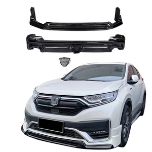 Kit de Carrocería para CR-V 2021, Estilo ABS Plástico para CRV 2020 2021 2022, Labio Delantero y Trasero, Negro Mate, Sin Color - Product Image 3