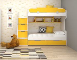 NOVA White-cama de nido Xl para niños jóvenes, <span class=keywords><strong>litera</strong></span> de madera sólida para niños pequeños - Product Image 4
