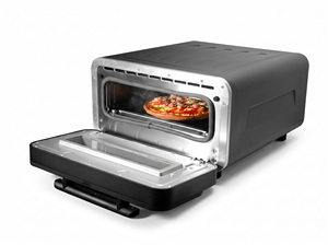 Four à pizza électrique 400 ℃   Pierre à pizza haute température chauffée des deux côtés pour la cuisson à domicile en intérieur - Product Image 3