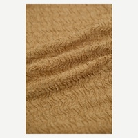 Tissu en polyester et élasthanne extensible, respirant et léger, tricoté chaîne, effet froissé, pour vêtements, robes et vêtements de sport, vente en gros