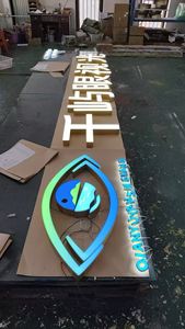 Insegna con Lettere 3D Retroilluminate a LED in Acciaio Inossidabile Resistente alle Intemperie, Lettere Pubblicitarie Personalizzabili Multicolore con <span class=keywords><strong>Dimensioni</strong></span> e Font Personalizzati - Product Image 6