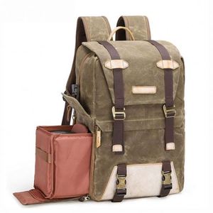 BEARKY sac à dos pour appareil photo professionnel pour DSLR étanche Durable caché compartiment pour ordinateur portable fermeture éclair pour photographie en plein air - Product Image 2