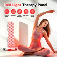 Panneau de luminothérapie LED Suyzeko, thérapie par lumière rouge et infrarouge proche, panneau de luminothérapie rouge avec intensité réglable et minuterie