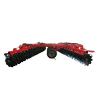 Herse à disques robuste pour labour profond, profondeur de travail 2500 mm, hydraulique, 90 CV, montée sur tracteur, pour exploitation agricole à grande échelle