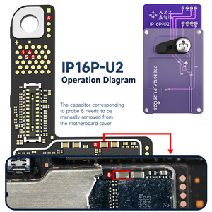 Programmeur IC de charge XZZ U2 sans fil, sans câble, lecteur-graveur, outil de réparation pour <span class=keywords><strong>iPhone</strong></span> 15 16 Pro Max - Product Image 5