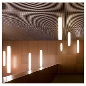 <span class=keywords><strong>Dilan</strong></span> Carreaux de plafond à déflecteur en aluminium de style design moderne Matériau intérieur pour plafond à grille décorative - Product Image 3