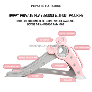 VSUCH, parque <span class=keywords><strong>infantil</strong></span> portátil para interiores, sala de juegos, Tobogán de dibujos animados para uso doméstico, juego de seguridad de PE para niños, parque de trampolín, diversión para bebés y niños - Product Image 3