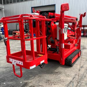 รถยกบูมแบบตีนตะขาบสำหรับพื้นที่ขรุขระ ใช้เครื่องยนต์ดีเซลและไฟฟ้า หมุนได้ 360 องศา ยกสูงได้หลายระดับ - Product Image 2