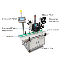 Étiqueteuse automatique de carton plat d'étiquette de papier de vêtement d'autocollant de Rfid avec le Service après-vente