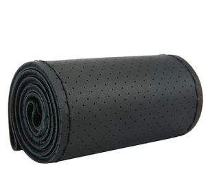 Housses <span class=keywords><strong>de</strong></span> volant universelles en cuir cousues à la main 38cm - Product Image 3