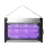 Lámpara Mata Mosquitos LED de 8W, Repelente de Mosquitos Ultravioleta para el Hogar, Silencioso, Anti Moscas, Trampa Física para Insectos para el Control de Plagas