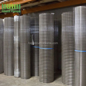 공장 도매 아연 도금 14 게이지 용접 와이어 메쉬 <span class=keywords><strong>1</strong></span>/2X1 울타리에 대한 롤 패널에 토끼 케이지 - Product Image 5