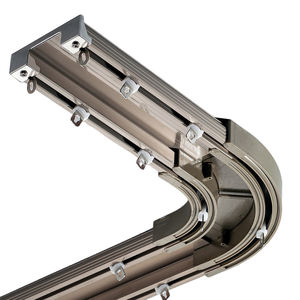 二重カーテントラックレール天井アルミ合金窓湾曲 - Product Image 5