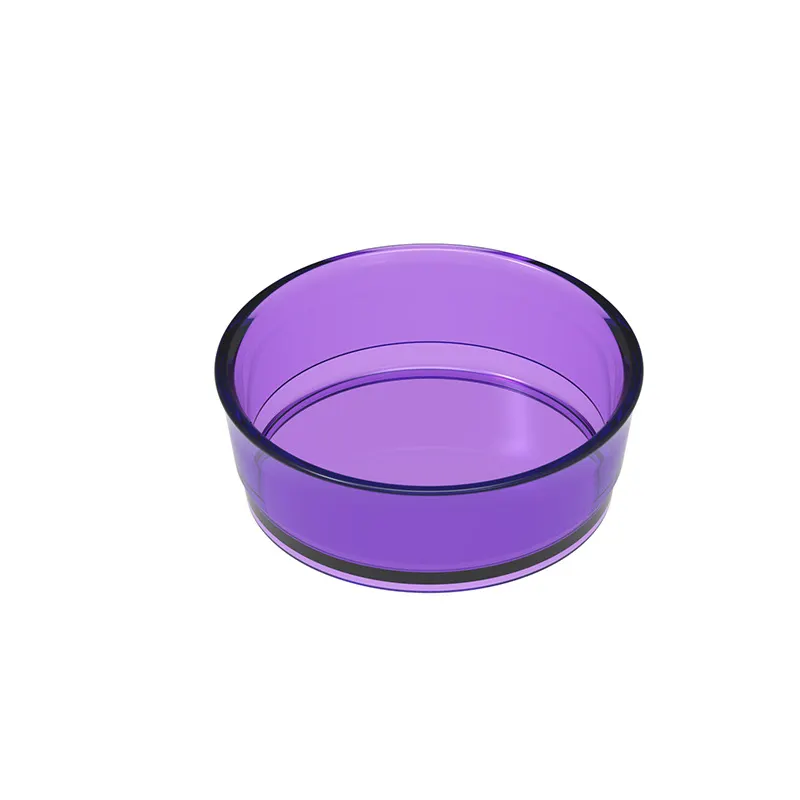 New Inventions Transparent Food Water Bowl Large Size Cat Dog Bowls