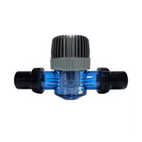 Chlorinateur au sel pour piscine en gros avec générateur de lumière LED, en alliage d'aluminium et plastique ABS, DC24V pour petites piscines privées