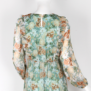 floral <span class=keywords><strong>tul</strong></span> vestido <span class=keywords><strong>de</strong></span> noche <span class=keywords><strong>de</strong></span> encaje <span class=keywords><strong>de</strong></span> verano boho señoras <span class=keywords><strong>de</strong></span> las mujeres <span class=keywords><strong>de</strong></span> <span class=keywords><strong>manga</strong></span> larga elegante casual maxi vestidos - Product Image 3