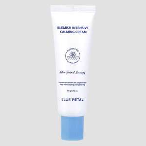 Crema Calmante Intensiva Bluepetal Blemish 50g, Humectante Facial para el Cuidado de la Piel Sensible e Hidratación Diaria - Product Image 1