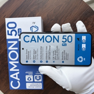 Camon 50 Pro สมาร์ทโฟนราคาประหยัด หน่วยความจำขนาดใหญ่สำหรับรูปภาพ วิดีโอ และแอปพลิเคชัน หน้าจอความคมชัดสูง หน้าจอสัมผัสตอบสนองไว - Product Image 6
