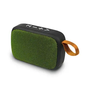 2121 Hot Selling Hoge Kwaliteit Draadloze Mini Magic Vierkante Bt Speaker Met Fm Radio