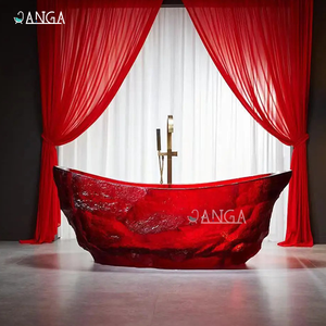 La mejor bañera de piedra, tinas de <span class=keywords><strong>baño</strong></span> de superficie sólida de <span class=keywords><strong>roca</strong></span>, baños independientes de resina, bañera de Spa japonesa para sexo - Product Image 1