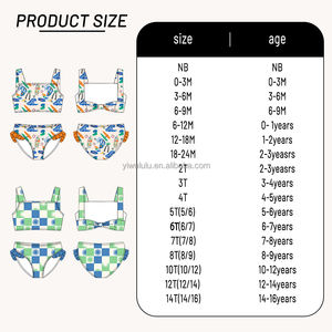 Maillot de bain pour enfants de haute qualité, imprimé floral, bas de maillot de bain, vêtements de plage pour bébés filles, pour enfants de tous âges - Product Image 4