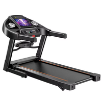 Caminadora Plegable para el Hogar, Motor de CC de 2.0 HP, 1-8 km/h, Bluetooth 4.0, APP, 1050x380 mm, Capacidad de Carga de 120 kg, Color Blanco y Negro