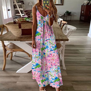 เดรสสายเดี่ยวแขนกุดลำลองของผู้หญิงประดับด้วยเลื่อมชุดเดรสเอวระบายอากาศทรงนางเงือกสำหรับฤดูใบไม้ร่วง - Product Image 6