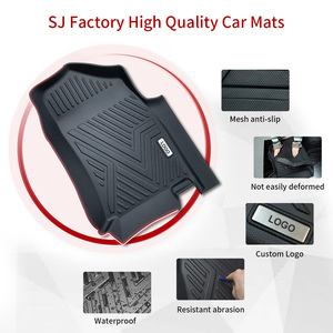 Alfombrillas de Coche TPE de Alta Calidad para Todo Clima, para Toyota Hilux <span class=keywords><strong>Vigo</strong></span> Champ 2005-2012, Cabina Doble, 4 Puertas, Volante a la Derecha/Izquierda - Product Image 4