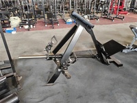 Máquina de Remo en T con Palanca Inclinada de Carga de Discos para Gimnasio Comercial